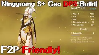 The S+ Ningguang DPS Guide! F2P Friendly! (Genshin Impact)