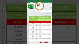 How to calculate working hours 
