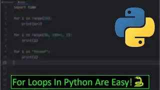 For Loops In Python Are Easy!🐍