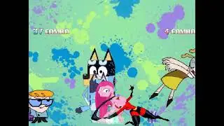 MUGEN - Team Bluey VS Team Boggy B