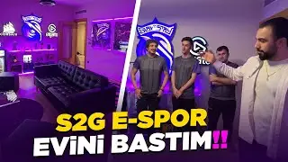 S2G E-SPOR EVİNİ BASTIM!! OYUNCULARA KIŞKIRTMA!! | S2G GAMING HOUSE