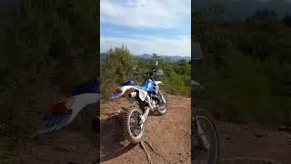 Off de leves com a RMX 250 azul (suzuki RMX 250 street legal) #rmx250