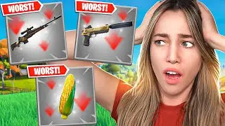 Fortnite, but I Only Use the First Loot I See (Best Loadout in Zero Build??)