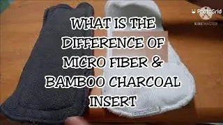 MICROFIBER VS BAMBOO CHARCOAL INSERT |What is the difference between Microfiber & Bamboo charcoal?