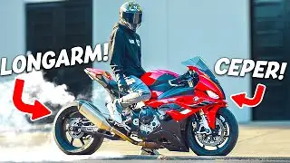 Nyiksa S1000RR LongArm Sampe Bannya Botak!