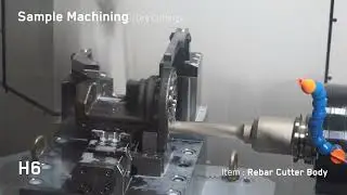 H6 | Rebar Cutter Body | Horizontal Machining Center | Hwacheon Asia