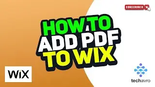How to Add PDF to Wix 2024