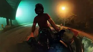 Ninja dan Z Kawasaki terlanggar bersama Kabus di GENTING HIGHLAND.