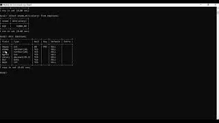 JDBC Connectivity