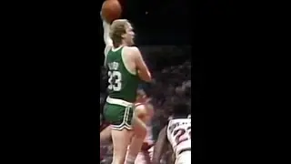 Larry Bird was so good he once scored 47 shooting mostly lefty 😅  #shorts