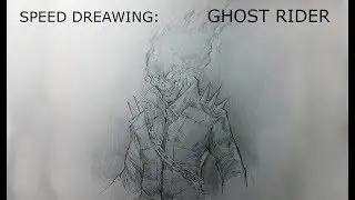 Speed Drawing - Ghost Rider