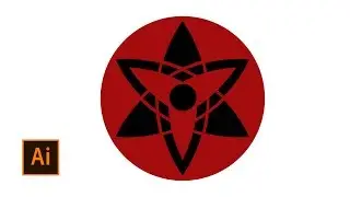 How To Make Sharingan - Adobe Illustrator Tutorial