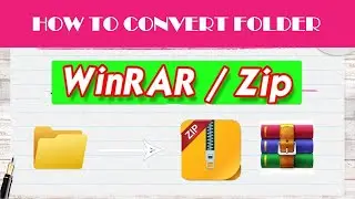 #WINRAR #FolderToZipFile #CreateZipFile How To Convert Folder To ZIP File | How To Create RAR File