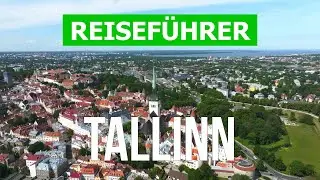 Stadt Tallinn in 4k. Estland, Tallinn zu besuchen