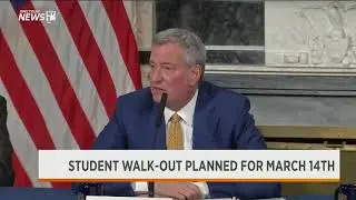 Mayor de Blasio to Support Students in Walk-Out Protest