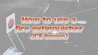 Emergency Basics! How to use a fire extinguisher#100NENBOUSAISHA #disasters