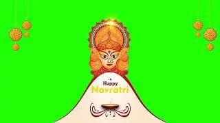 Navratri Green Screen | Copyright Free