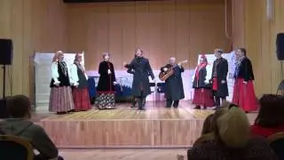 На речке, на речке, на том бережочке.
