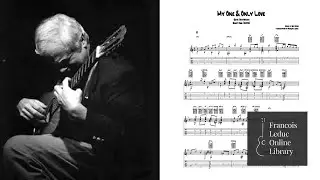 My One and Only Love - Gene Bertoncini (Transcription)