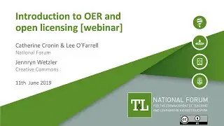 An Introduction to Open Educational Resources (OER) & Open Licensing