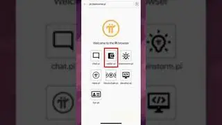 Pi π How to Create wallet  