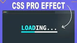 Learn CSS Loading Effect in 2 Minutes for Beginners