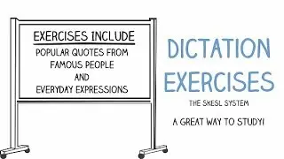 Intermediate Listening Dictation - The SKESL System - Learn English On Your Own
