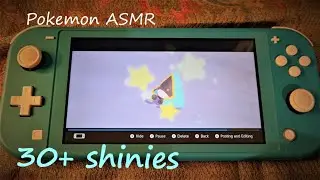 ASMR Shiny Hunting in Pokemon Legends: Arceus ~ with tapping and soft speaking