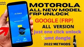 Motorola Moto G4 Play XT1601/XT1602 /XT1643/ all model just one click  google Frp By UMT / how to