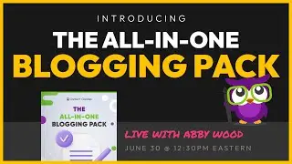 Introducing The All-In-One Blogging Pack (by Content Goodies!)