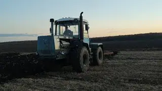 Продовжуємо орати після сої 02.11.2024. ХТЗ-17221 І ПЛН-5,35