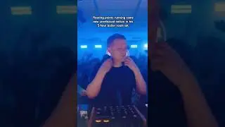 Thanks @FloatingPointsMusic 🥹 #electronicmusic #notion #ukg #boilerroom