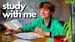 LIVE | 8-HOUR study with me 📚🌧 rain sounds & pomodoro timer 60 & 10