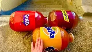 Breaking glass bottles 🙀🔥A Crushing Crunchy & Soft Things !🚧⚠️ #asmr #subscribe #bottle #like