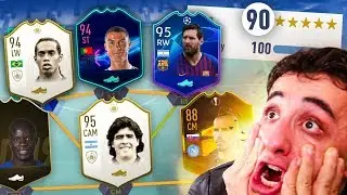 99.9% IMPOSSIBLE 190 FUTDRAFT CHALLENGE!!! (FIFA 19)