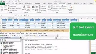 Hide columns and Print with VBA Macro