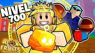¡ASI LLEGUÉ A NIVEL 700 EN BLOX FRUITS! 😨🐉 *EL JUEGO MAS FAMOSO DE ROBLOX* | RODNY