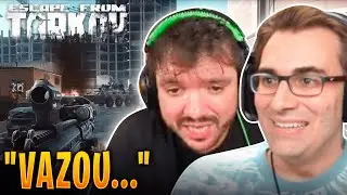 YOUTUBERS REAGINDO AO NOVO MAPA DO ESCAPE FROM TARKOV