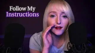 ASMR Follow My Instructions 💤 Eyes Closed for Sleep | 1 HR+