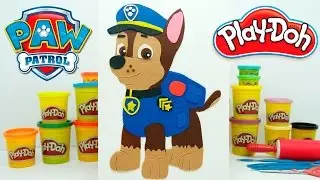 ЩЕНЯЧИЙ ПАТРУЛЬ: Гонщик из пластилина Плей До. Видео для детей