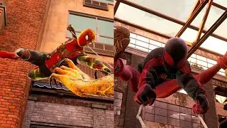 Marvel's Spiderman 2: Peter, Miles Combo #ps5 #spiderman2