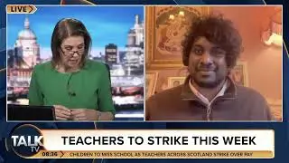 Baz Ramaiah Talk TV: Teacher's Strike over pay