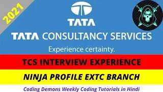 2021 TCS Ninja Interview Experience ( EXTC ) || Best tips to crack the Interview || Experience 1