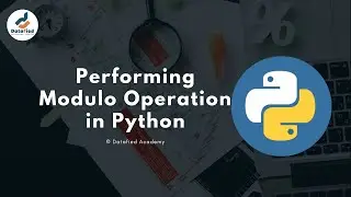 Performing Modulo Operation in Python