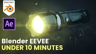 Realistic Underwater scene In 10 minutes Blender Eevee