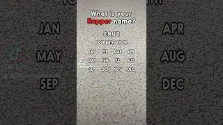 what is your RAPPER name? #tiktok #meme #zepedacrack