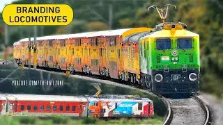 Locomotive Advertisements in New Avatar | Branding by Indian Railways