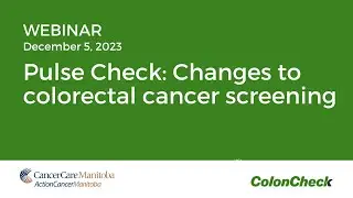 Pulse Check: Changes to colorectal cancer screening