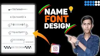How to Change Instagram Name Font Style || Name Font Design Instagram || DG Techs