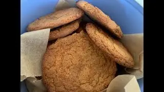 Grandma’s (gluten free) ginger biscuits